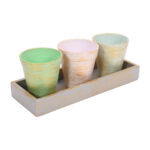 CRAFTMITRA Plant Stand 3 with Tray - Image 3
