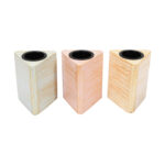 CRAFTMITRA Multicolor Candle Holders (Pack of 3) - Image 3