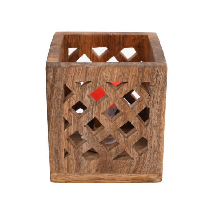 CRAFTMITRA WOODEN Rock Salt Lamp (PACK OF 1) - Image 3