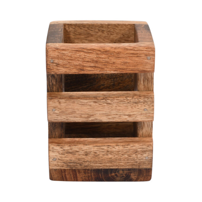 CRAFTMITRA WOODEN Spoon Stand (PACK OF 1) - Image 2