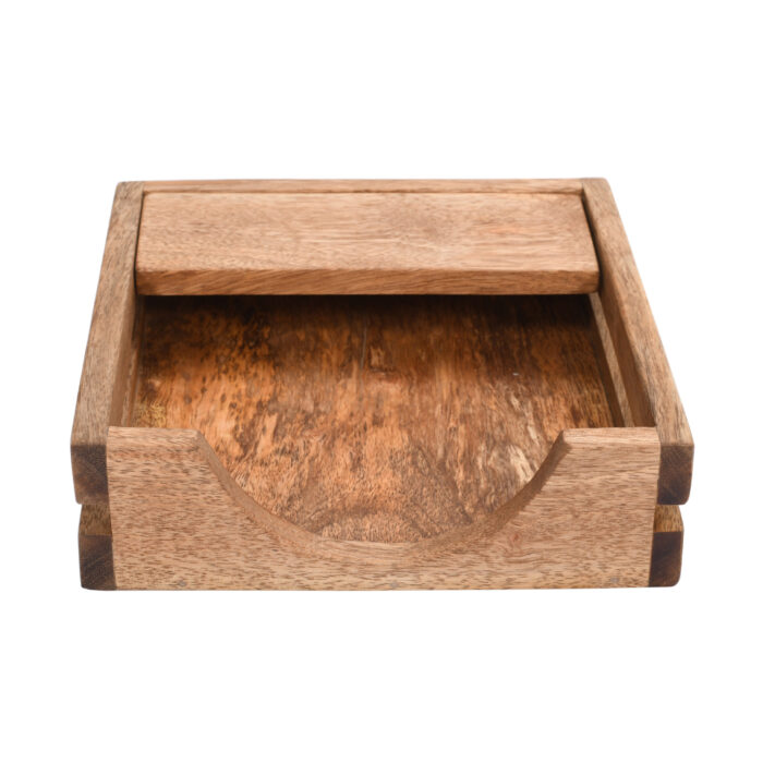 CRAFTMITRA Wooden Tissue Paper Holder (PACK OF 1) - Image 2