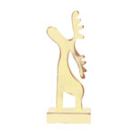 CRAFTMITRA gREY Christmas Decoration DeeR (PACK OF 1) - Image 2