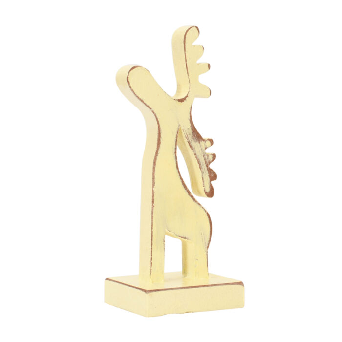 CRAFTMITRA gREY Christmas Decoration DeeR (PACK OF 1) - Image 3