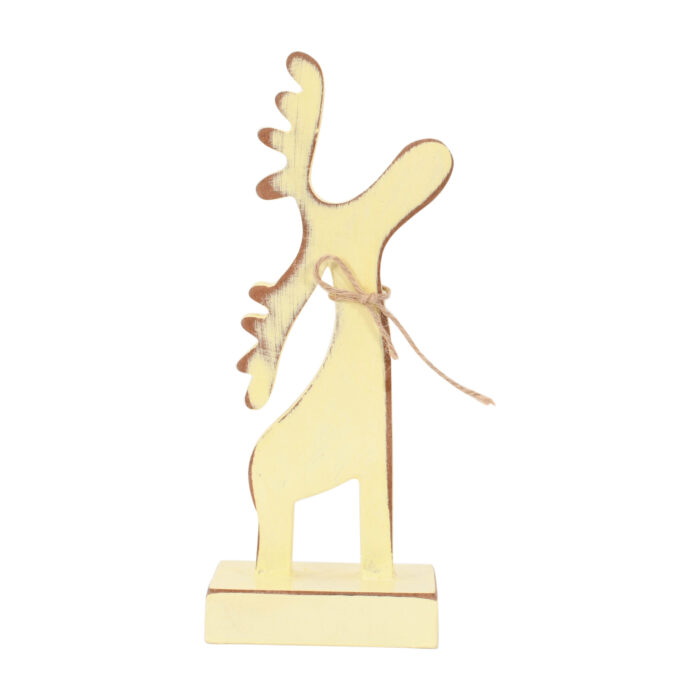 CRAFTMITRA gREY Christmas Decoration DeeR (PACK OF 1) - Image 5