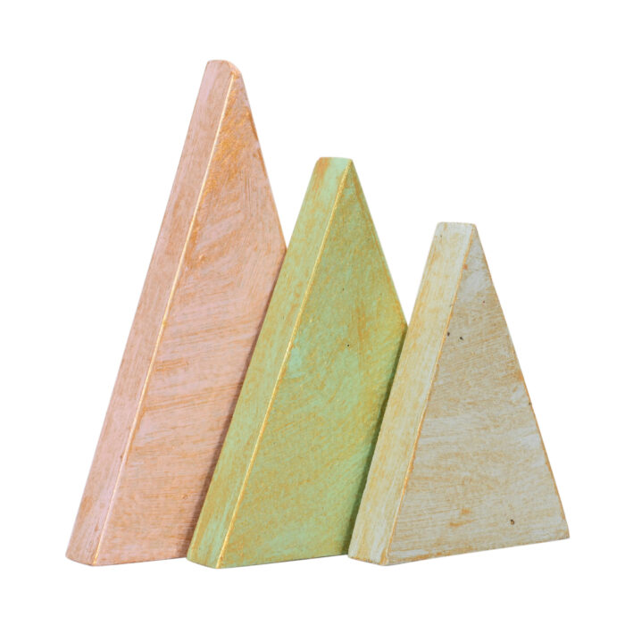 Christmas Tree Triangles (Set Of 3) - Image 2