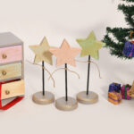 Christmas Star Stand ( Set Of 3 )