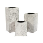 CRAFTMITRA GRAY Candle Holders (Set of 3) - Image 3