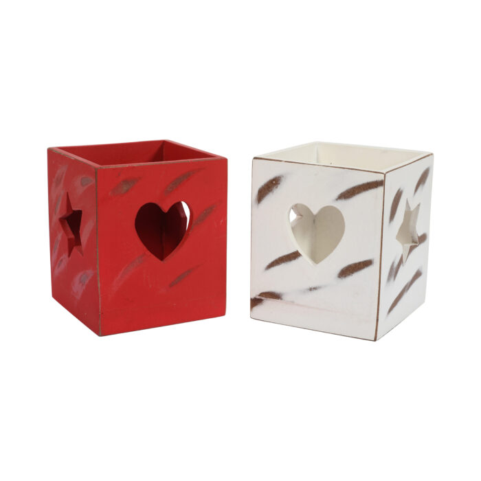 CRAFTMITRA MULTICOLOR Tea Light Holder (PACK OF 2) - Image 5