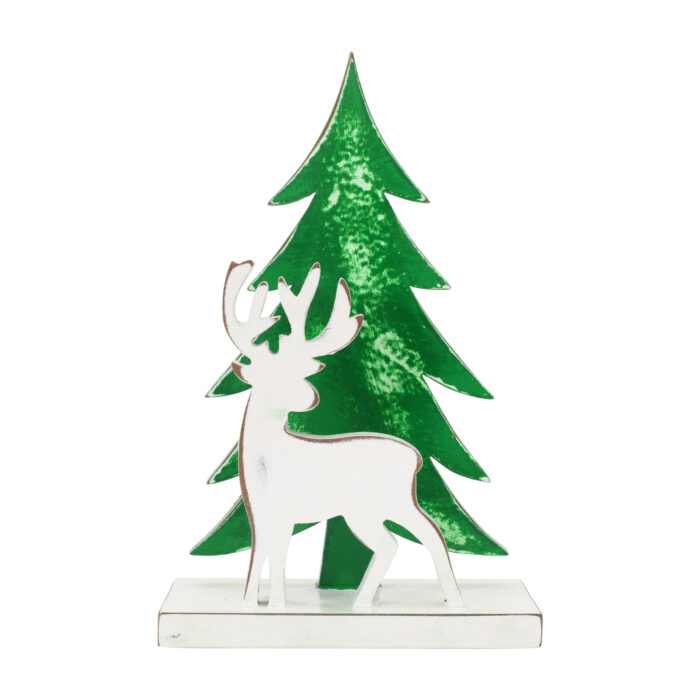 CRAFTMITRA Christmas Deer with Green Tree (PACK OF 1) - Image 5