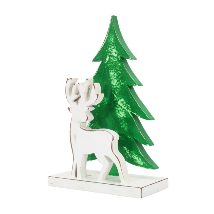 CRAFTMITRA Christmas Deer with Green Tree (PACK OF 1) - Image 3