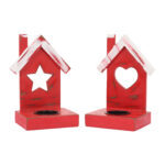 CRAFTMITRA RED tea light holder (PACK OF 2) - Image 2