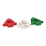 CRAFTMITRA Multicolor Candle Holder (PACK OF 3) - Image 2
