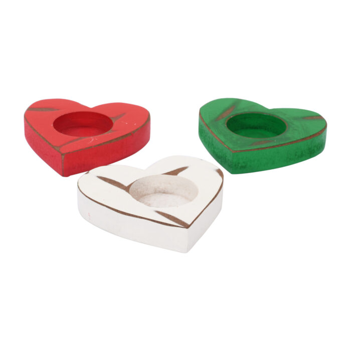 CRAFTMITRA MULTICOLOR Candle Holder (PACK OF 3) - Image 3