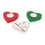 CRAFTMITRA MULTICOLOR Candle Holder (PACK OF 3) - Image 2