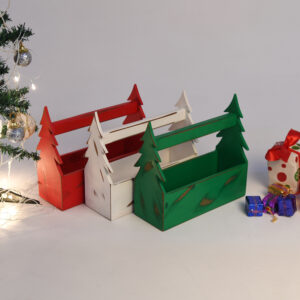 CRAFTMITRA Multicolor Tray (PACK OF 3)