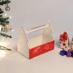 CRAFTMITRA RED AND WHITE Tray (PACK OF 1) - Image 2