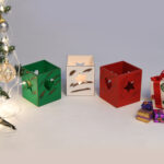CRAFTMITRA MULTICOLOR Tea Light Holder (PACK OF 3)