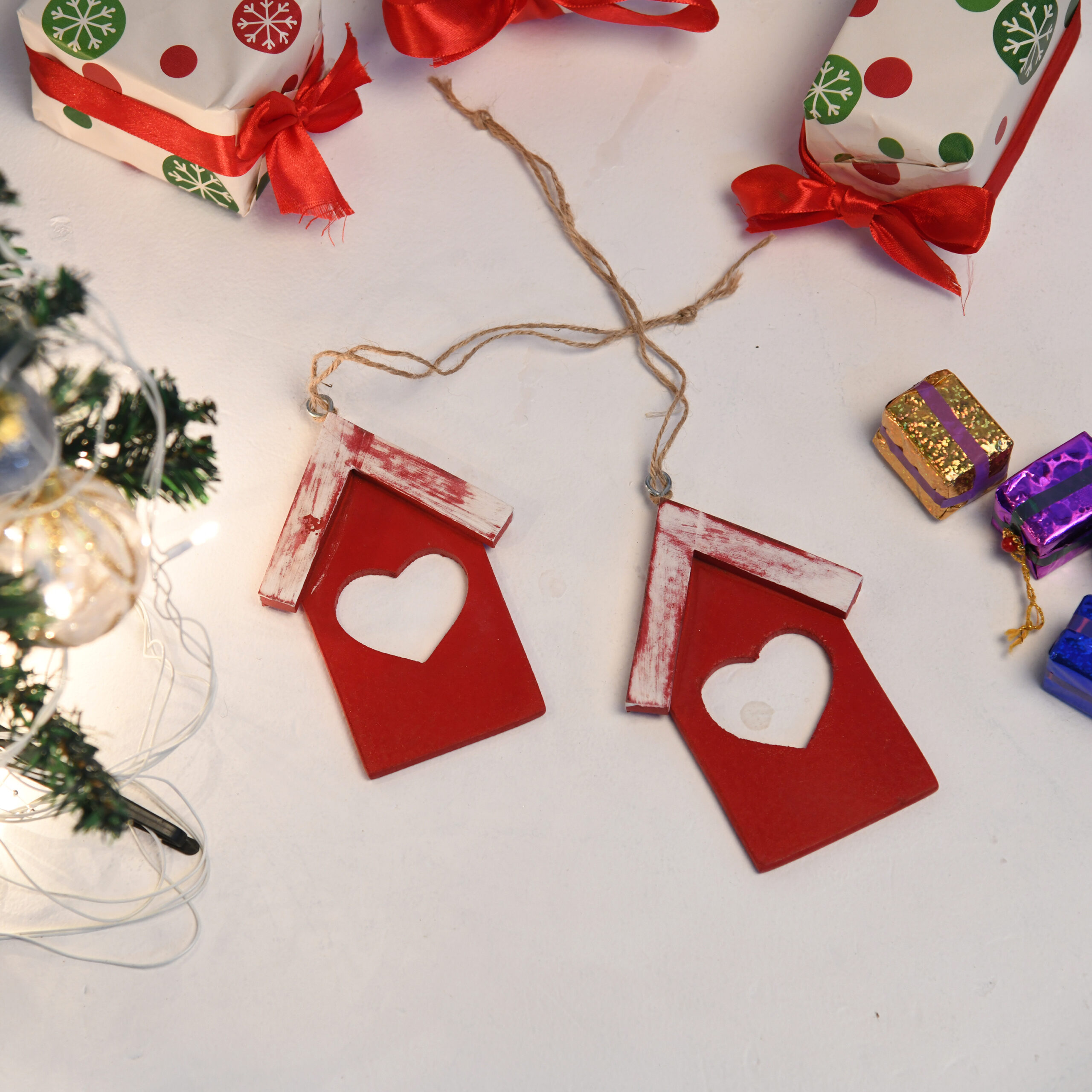 CRAFTMITRA RED hanging (PACK OF 2)