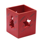 CRAFTMITRA RED Tea Light Holder (PACK OF 3) - Image 5