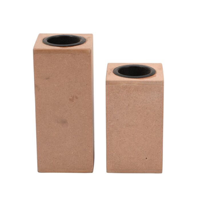 Raw CANDLE HOLDERS (SET OF 2) - Image 2