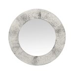 White Round Mirror Frame