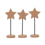 Raw Christmas Star Stands