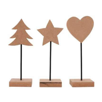 Raw Christmas Decor Stands