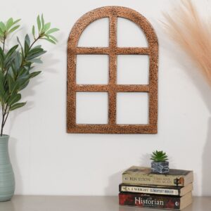 Brown Golden Window Arch