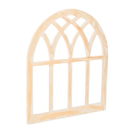 White Golden Round Arch