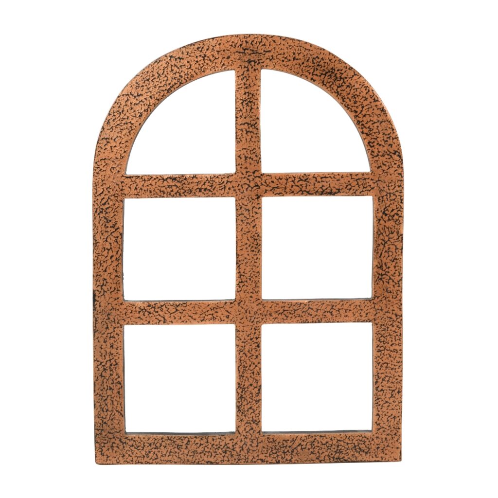 Brown Golden Window Arch