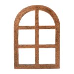 Brown Golden Window Arch