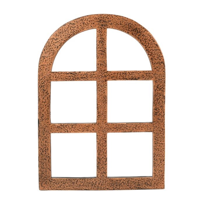 Brown Golden Window Arch