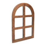 Brown Golden Window Arch