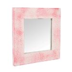 Pink Square Mirror