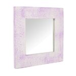 Purple Square Mirror