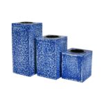 Blue T Light Holder