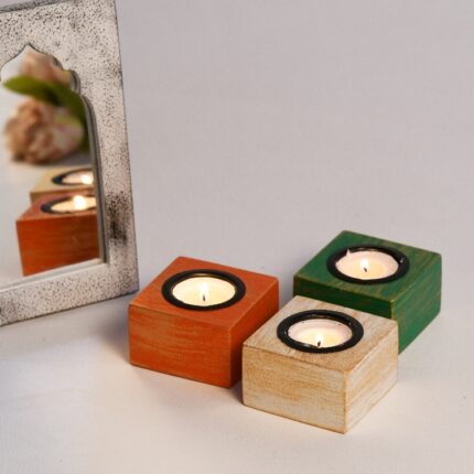 Mini Square T Light Holder