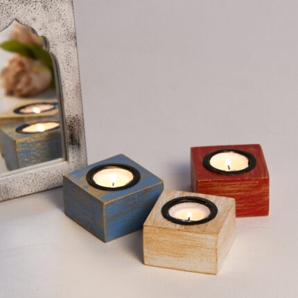 Mini Square T Light Holder
