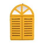 Yellow Window Mirror