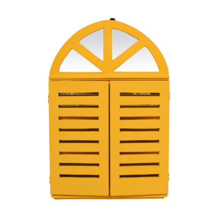 Yellow Window Mirror