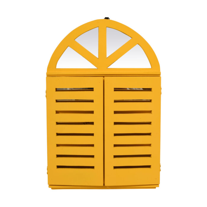Yellow Window Mirror