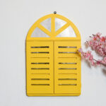 Yellow Window Mirror