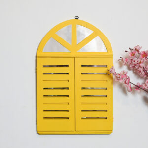 Yellow Window Mirror