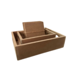 2 Tray and 4 Square Coasters Combo