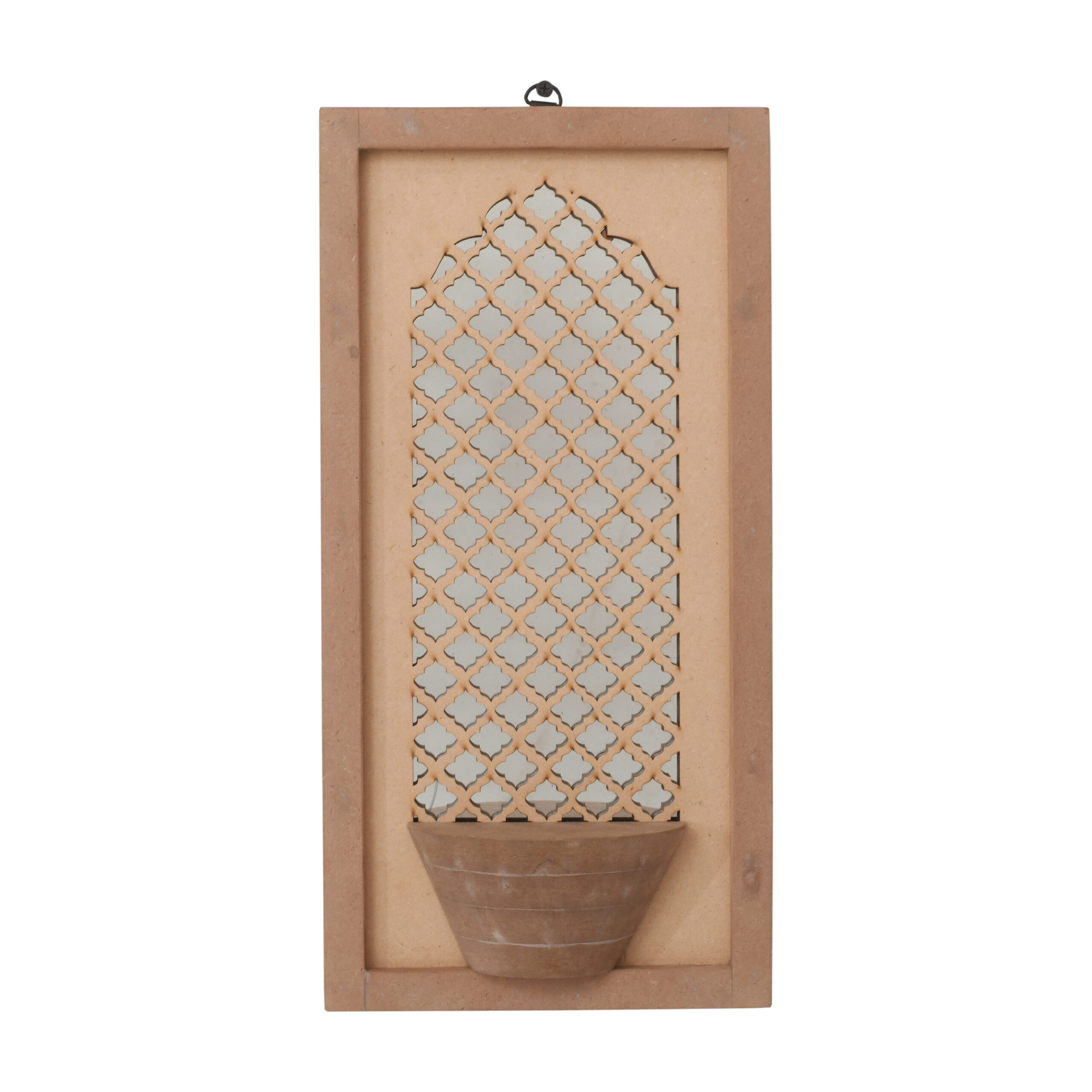 Moroccan Jaali Mirror Stand