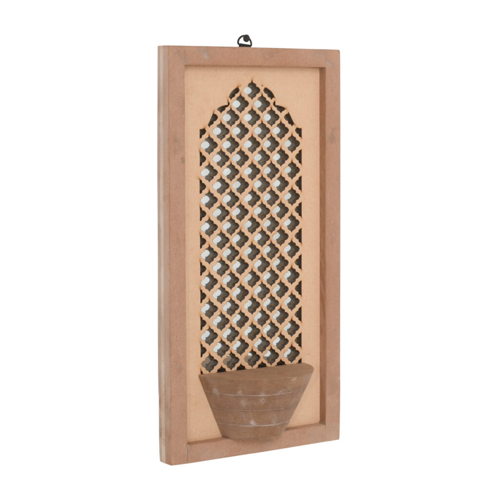 Moroccan Jaali Mirror Stand