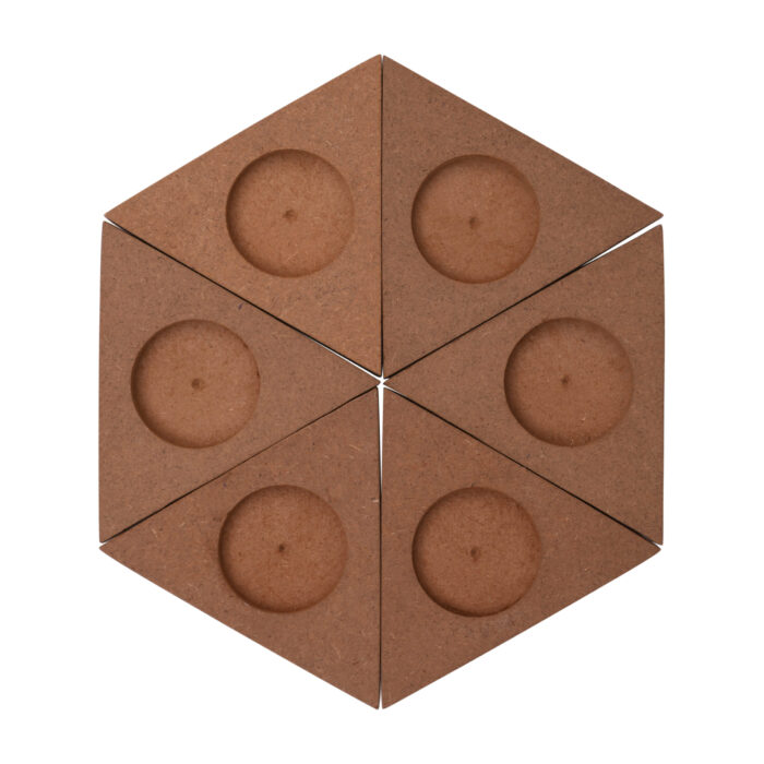 Raw T Light Holder (Set Of 6) - Image 2