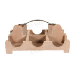 Cutting Chai Glass Set with wooden Stand - Image 5