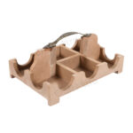 Cutting Chai Glass Set with wooden Stand - Image 6