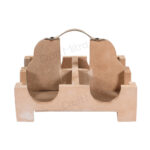 Cutting Chai Glass Set with wooden Stand - Image 5